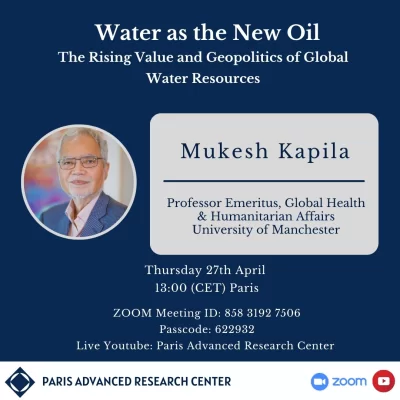 Water as the New Oil: The Rising Value and Geopolitics of Global Water Resources
