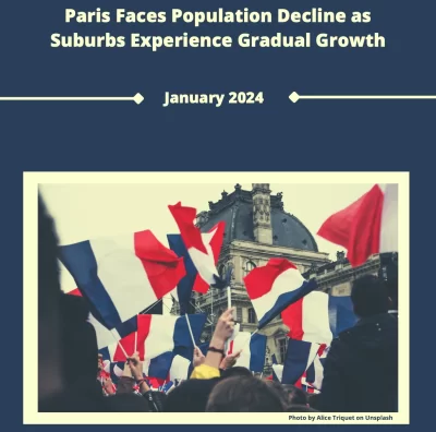 Paris Faces Population Decline as Suburbs Experience Gradual Growth